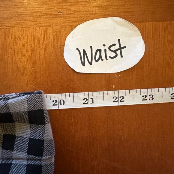 New York & Company Stretch Black & White Gingham Check Pants Size 18 - Picture 3 of 8